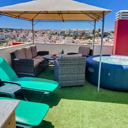 Apartment Alpha - 2 Bedrooms, Private Rooftop Patio With Hot Tub, Bbq And View Ferragudo (Faro)