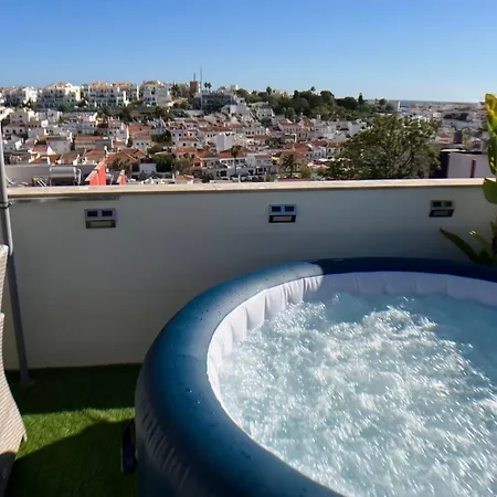 Apartmán Alpha - 2 Bedrooms, Private Rooftop Patio With Hot Tub, Bbq And View Ferragudo (Faro)